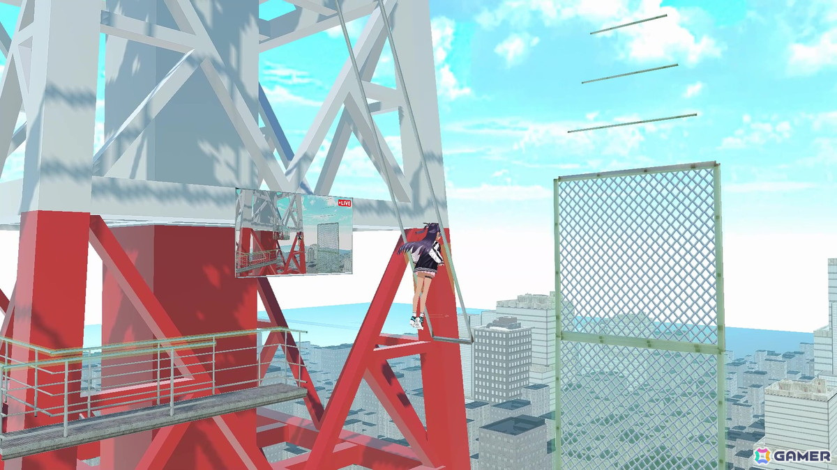 高層ビルや溶鉱炉などスリル満点のエリアに挑む筋肉アスレチックVRゲーム「マッスルニンジャVR」がSteamで配信！の画像