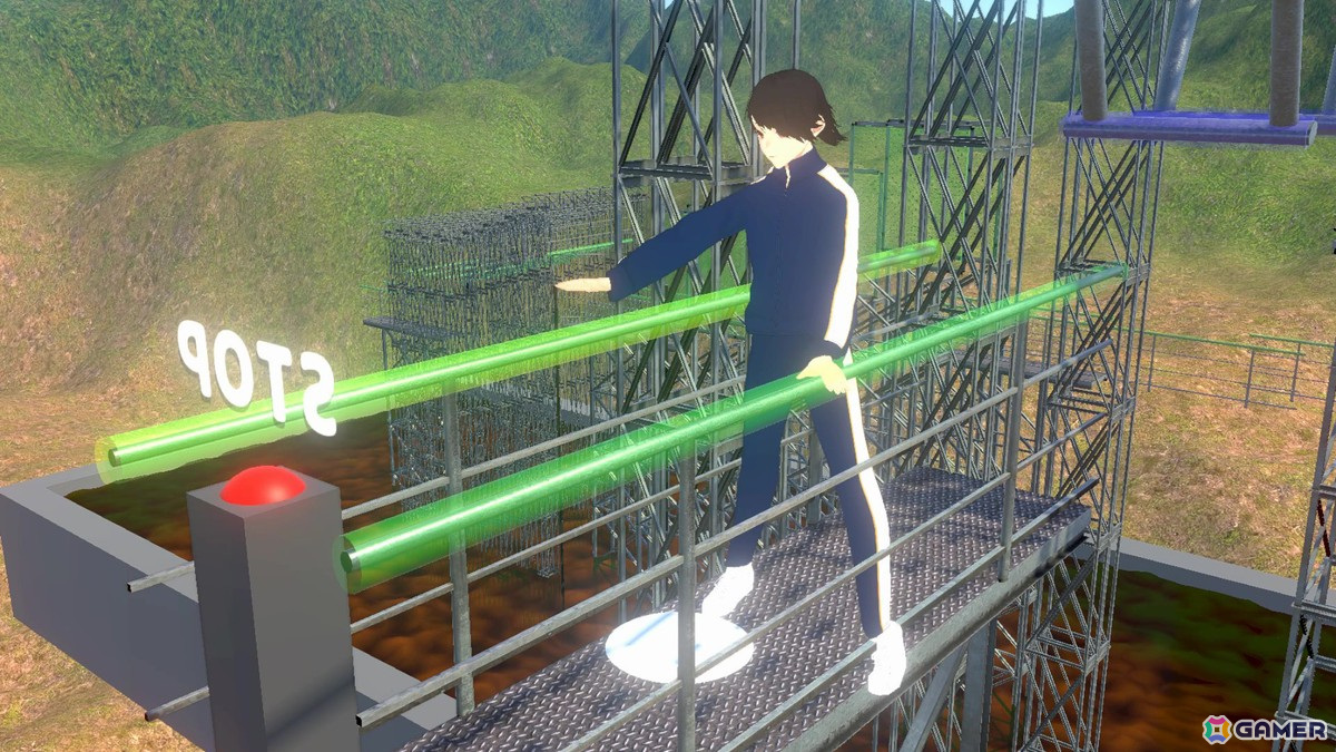 高層ビルや溶鉱炉などスリル満点のエリアに挑む筋肉アスレチックVRゲーム「マッスルニンジャVR」がSteamで配信！の画像