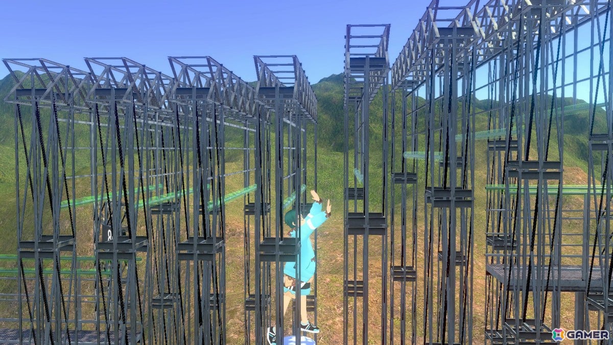 高層ビルや溶鉱炉などスリル満点のエリアに挑む筋肉アスレチックVRゲーム「マッスルニンジャVR」がSteamで配信！の画像7