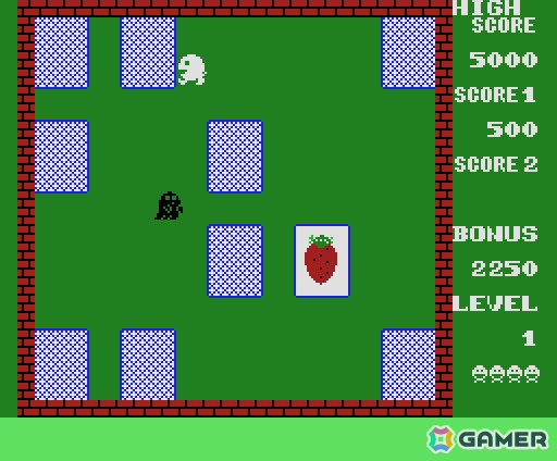 「ペアーズ（MSX版）」がプロジェクトEGGで配信！モンスターを避けながらマップ上のカードを全てめくる神経衰弱とアクションが融合したタイトルの画像4