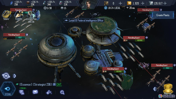 壮大な宇宙が舞台のストラテジーゲーム「EVEギャラクシー・コンクエスト」がスマホ向けに配信開始！ニューエデンの覇者を目指そうの画像