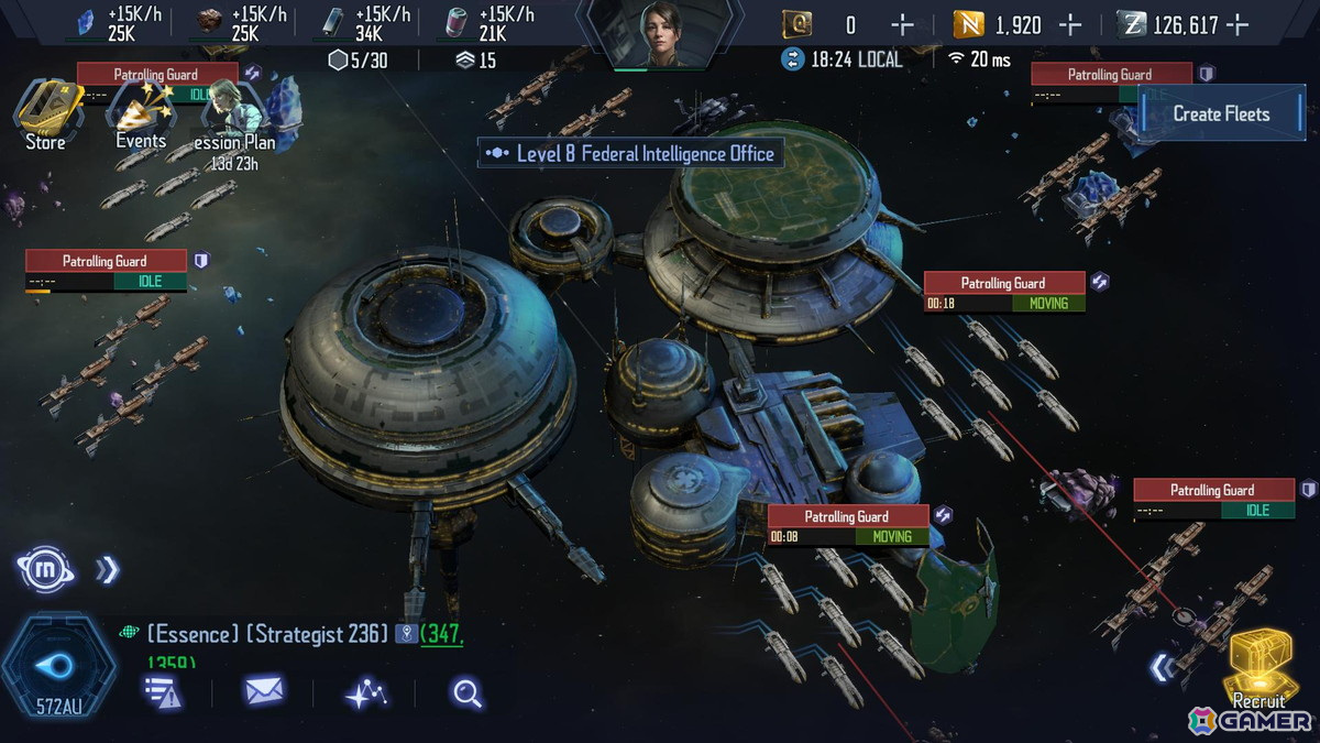 壮大な宇宙が舞台のストラテジーゲーム「EVEギャラクシー・コンクエスト」がスマホ向けに配信開始！ニューエデンの覇者を目指そうの画像3