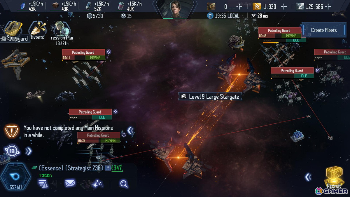 壮大な宇宙が舞台のストラテジーゲーム「EVEギャラクシー・コンクエスト」がスマホ向けに配信開始！ニューエデンの覇者を目指そうの画像4