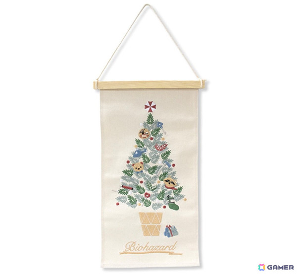「バイオハザード」シリーズより「クリスマスタペストリー」が発売！鍵やレッドハーブなどのアイテムが可愛いオーナメントにの画像2