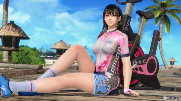 「DEAD OR ALIVE XVV」メグ（CV：富田美憂）のSSR水着「メロウ・ドリーム」が登場！なつかしガチャが最大50連無料となるキャンペーンもの画像12