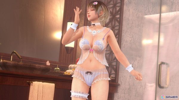 「DEAD OR ALIVE XVV」メグ（CV：富田美憂）のSSR水着「メロウ・ドリーム」が登場！なつかしガチャが最大50連無料となるキャンペーンもの画像3