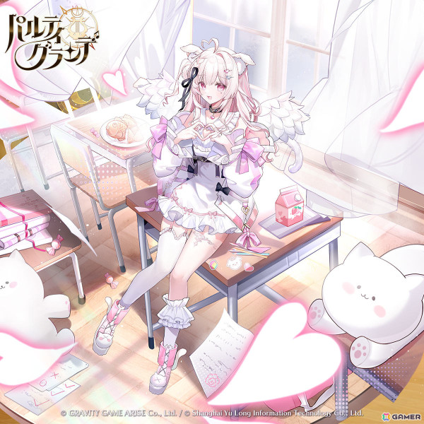 「パルティグランデ」見習い猫天使VTuber・恋羽にゃうさんがプレイアブルキャラとして登場！の画像4