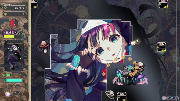 美麗妖怪が登場する和風陣取りゲーム「幻想～ゆめごこち～」がSwitchで11月22日に配信！解放した妖怪を閲覧できる「ごほうび」モードも搭載の画像2