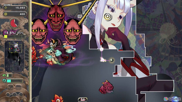 美麗妖怪が登場する和風陣取りゲーム「幻想～ゆめごこち～」がSwitchで11月22日に配信！解放した妖怪を閲覧できる「ごほうび」モードも搭載の画像6