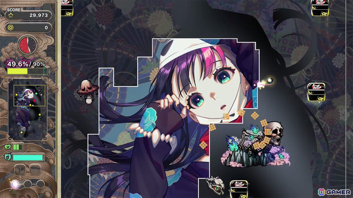 美麗妖怪が登場する和風陣取りゲーム「幻想～ゆめごこち～」がSwitchで11月22日に配信！解放した妖怪を閲覧できる「ごほうび」モードも搭載の画像