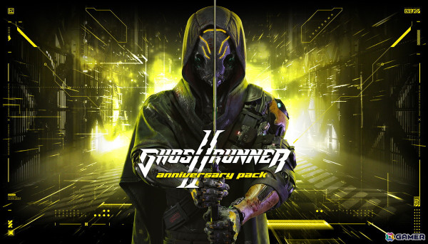 「Ghostrunner 2」で「アニバーサリー・パック」が配信！発売1周年を記念したド派手な刀、ハンドスキン、バイクスキンを収録の画像1
