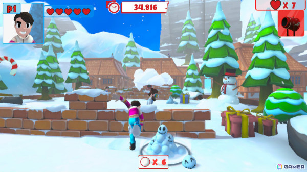 スキージャンプやボブスレー、雪合戦などを最大4人で楽しめる「インスタントスポーツ:ウィンター」がSwitchで配信！の画像
