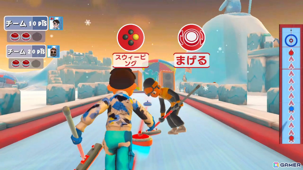 スキージャンプやボブスレー、雪合戦などを最大4人で楽しめる「インスタントスポーツ:ウィンター」がSwitchで配信！の画像5