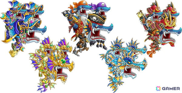 「城とドラゴン」で新キャラ「ブルドラシャーク」（CV：山本和臣）が登場！画面タップで潜水状態を切り替えられる新タイプのキャラの画像3
