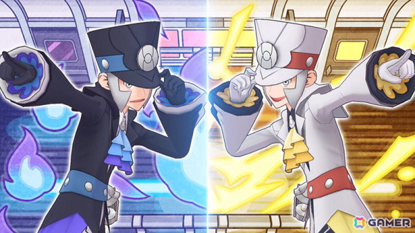 「ポケモンマスターズ EX」にノボリとクダリが新衣装で登場！エピソードイベント「マジコス兄弟出発進行！」が開催の画像