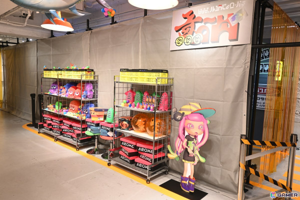 「スプラトゥーン3」ゲソタウン×ZOZOTOWNの第2弾ポップアップイベントをレポート！アイテム展示に加え、ノベルティがもらえる巨大ガチャもの画像11