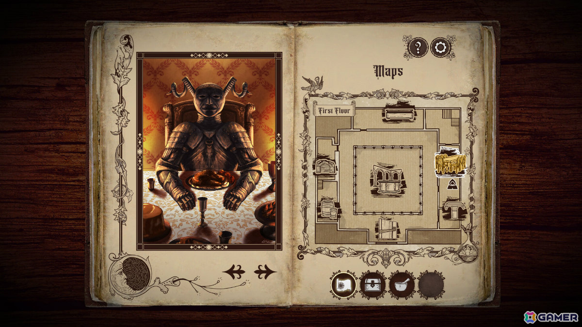 16世紀の魔術書からインスピレーションを得たインタラクティブ謎解きADV「49 Keys」の体験版が配信の画像8