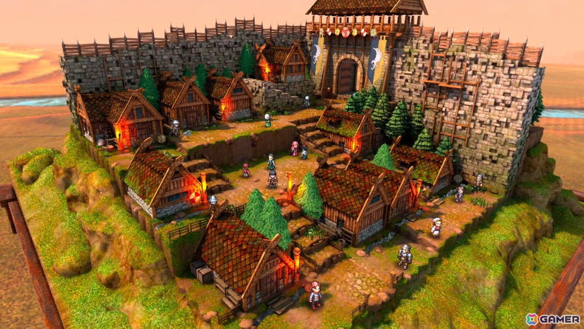 それぞれの正義が物語を紡ぐタクティクスRPG「トライアングルストラテジー」のMeta Quest版が配信開始！ジオラマのような世界を冒険しようの画像6