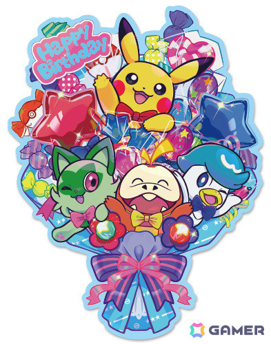 「ポケモンセンターわくわくおたんじょうび」がリニューアル！ワッカネズミのシリアルコードとバースデーブーケカードがもらえるの画像3