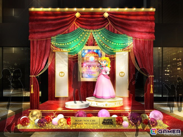 「MARUNOUCHI BRIGHT HOLIDAY 2024」が11月14日より開催！「スーパーマリオ」のきらびやかな世界が広がる高さ約13mの巨大オブジェが丸ビルに登場の画像2