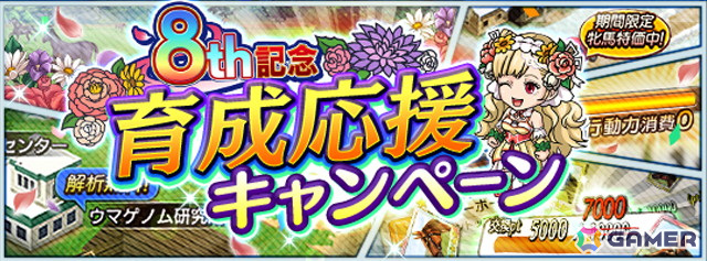 「ダービースタリオンマスターズ」真・W究極凄馬交換券などが獲得できる「8周年超豪華イベント＆キャンペーン」が開催！の画像