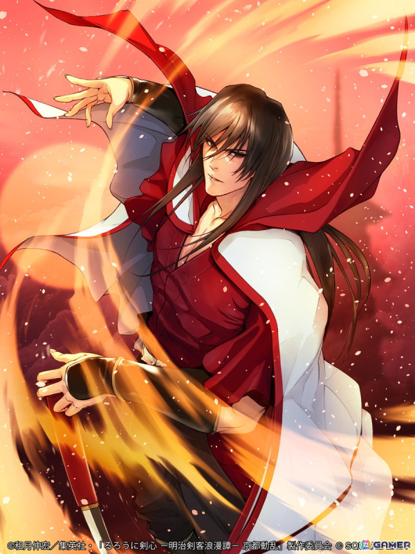 「戦国IXA」でアニメ「るろうに剣心」とのコラボイベントが開催！直良有祐氏描き下ろしの緋村剣心や志々雄真実も登場の画像4