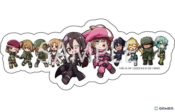「SAOIF」「SAOVS」「SAOFD」の北九州ポップカルチャーフェスティバル2024への出展情報が明らかに！描き下ろしイラストも公開の画像3