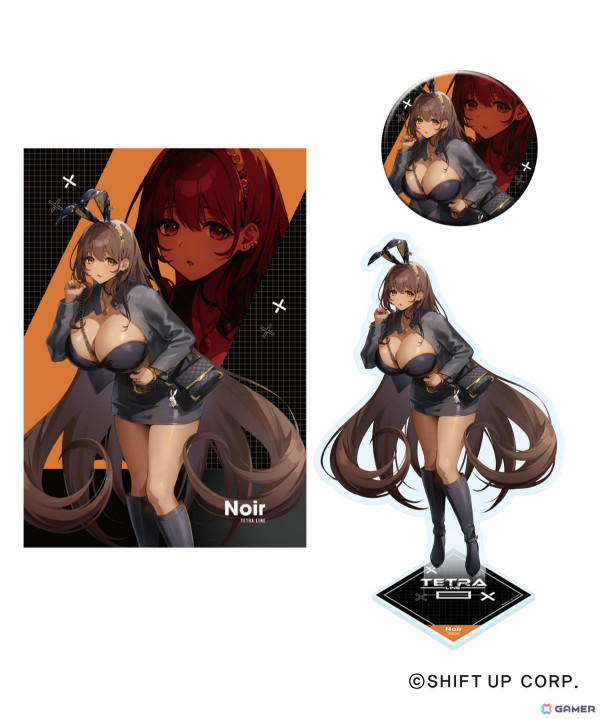 「勝利の女神：NIKKE」とZOZOTOWNのコラボアイテムが11月7日より販売開始！ブラン、バイパー、サクラ、アリス、ノワールの描きおろしTシャツなどが登場の画像21