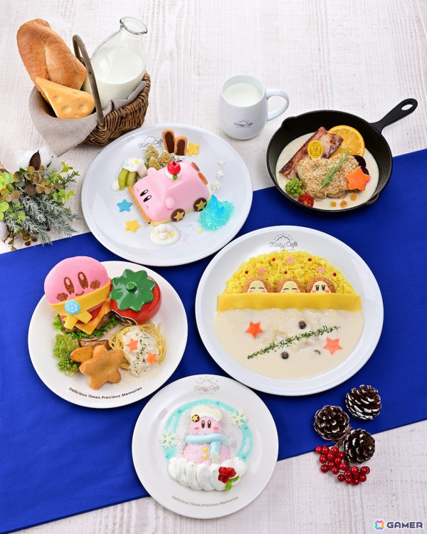 「Kirby Café」で「カービィカフェ WINTER 2024」が11月13日より順次開催！ミルクやチーズを使ったWINTER限定メニューが登場の画像1