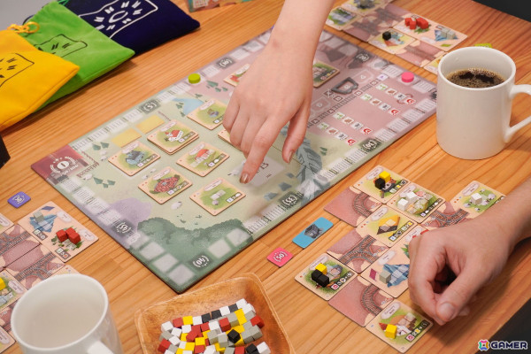 街を発展させていくタイル配置ボードゲーム「トロッコタウン」が11月22日に発売！「ゲームマーケット2024秋」で先行販売もの画像2