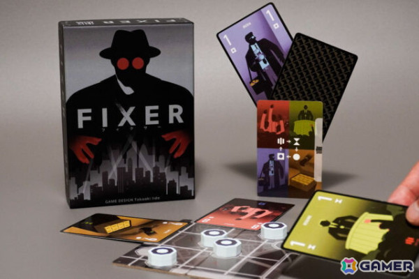 1対1の勝負を勝ち抜き影の支配者を目指すカードゲーム「FIXER」が11月22日に発売！時にはわざと負けることも重要になる奥深いゲーム性が魅力の画像1