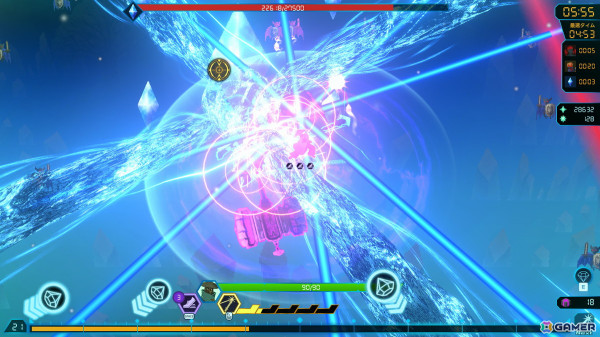 タイムアタック系サバイバーゲーム「Rogue Gladius Survivors」がSteamで配信！ビルドした武器と必殺技で最速タイムを目指そうの画像
