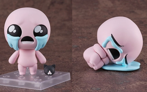 「The Binding of Isaac」のアイザックがねんどろいどに！号泣顔やガッピーの頭などのパーツも付いてくる
