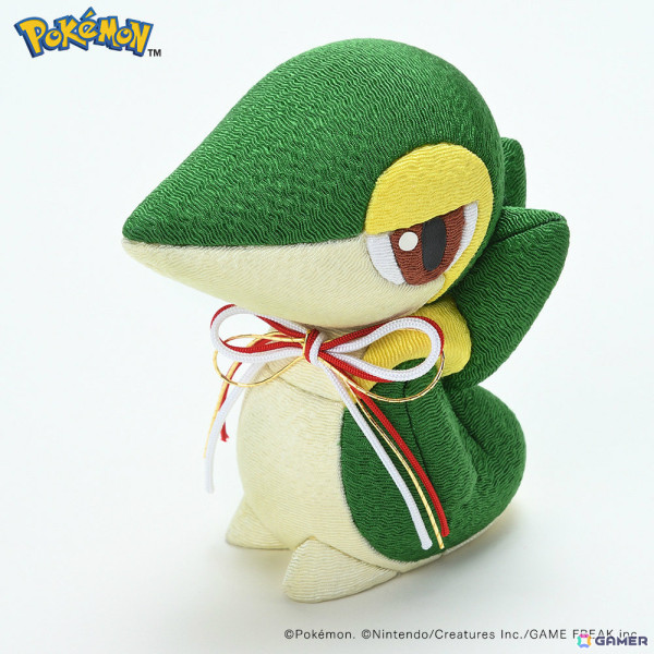 ポケモンの江戸木目込人形にツタージャが登場！独特な表情やしっぽの葉など愛らしい姿を忠実に再現の画像3