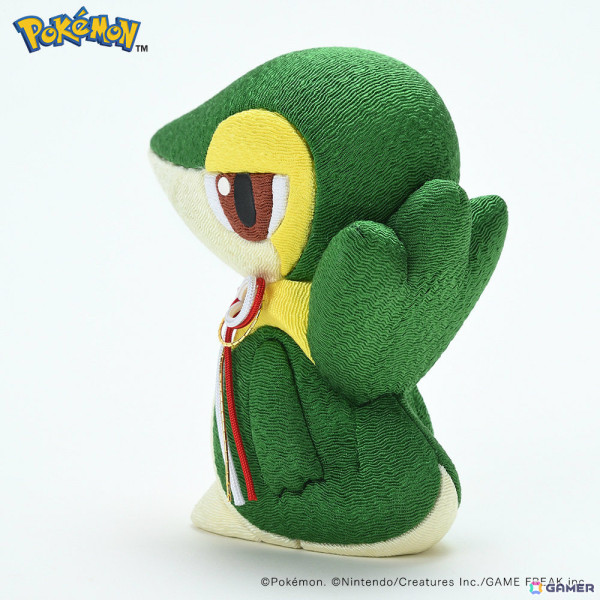 ポケモンの江戸木目込人形にツタージャが登場！独特な表情やしっぽの葉など愛らしい姿を忠実に再現の画像4