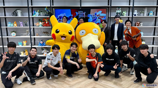 「Pokémon UNITE」コダックの参戦日が11月14日に決定！ACL日本リーグの組み合わせ抽選会ではピカチュウと共にサプライズ登場の画像1
