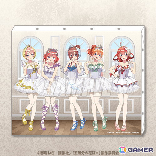 TVスペシャルアニメ「五等分の花嫁＊」よりバレリーナ姿の描き下ろしイラストを使用したオンラインくじが登場！の画像6