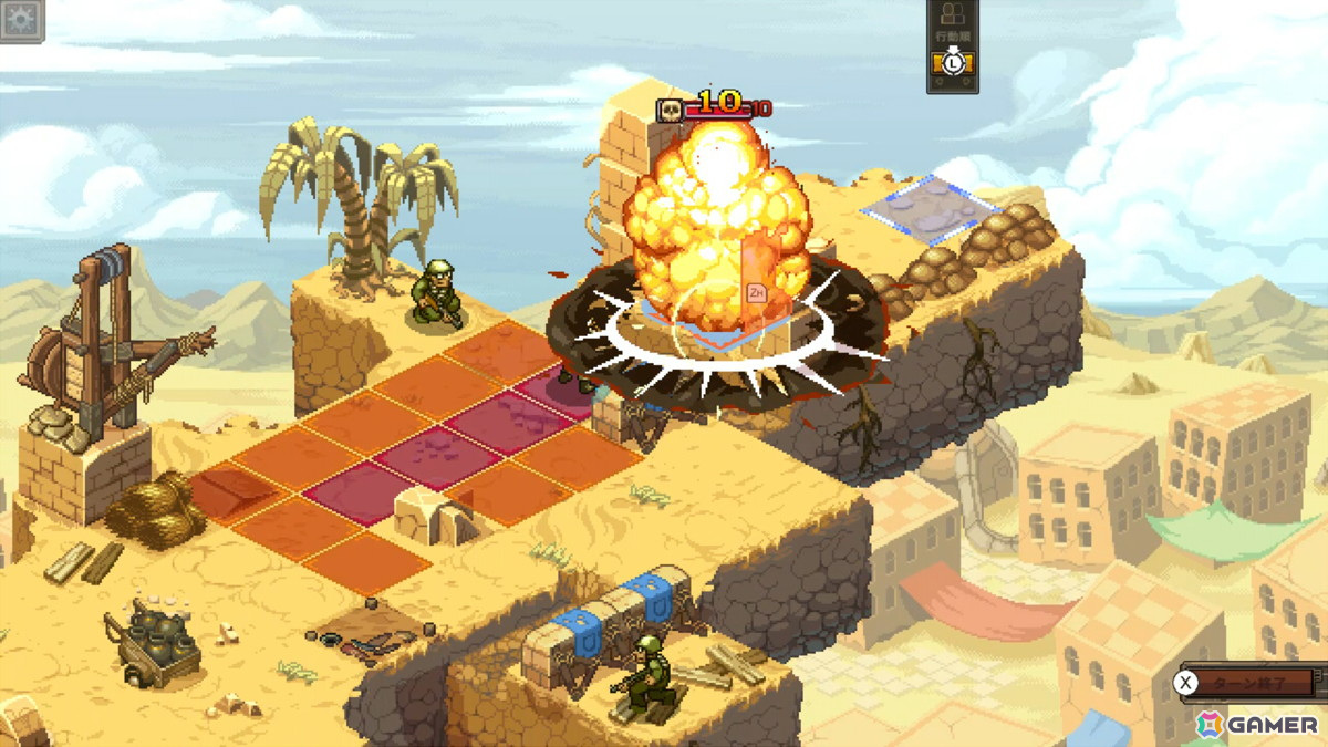 「メタルスラッグ」シリーズのラン＆ガンアクションに戦略性をプラスしたシミュレーションRPG「METAL SLUG TACTICS」が配信！の画像3