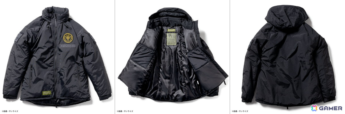 コスパ 機動戦士ガンダム ジオン公国軍 MA-1ジャケット BLACK Mサイズ