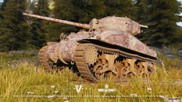 「World of Tanks」でドラマ「ヴァイキング ～海の覇者たち～」とのコラボが11月7日より開催！ヴァイキング仕様の戦車「Felice」が登場の画像5