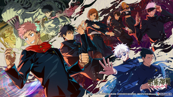 「呪術廻戦 ファントムパレード」の1周年キービジュアルが公開！11月17日には榎木淳弥さん、瀬戸麻沙美さん出演の生放送もの画像1