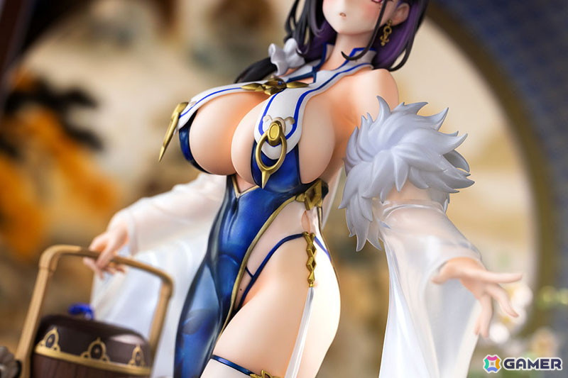 「アズレン」より定安が軽装Ver.で1/7スケールフィギュアに！柔らかさを感じる造形や際どい衣装など見所満載の画像4