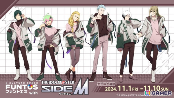 「ファントエス with アイドルマスター SideM」コラボグッズ受注販売が11月10日までファントエスオンラインショップにて受付中！の画像1