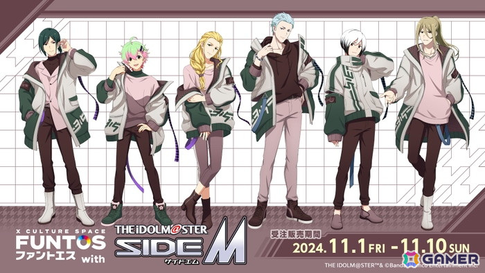 「ファントエス with アイドルマスター SideM」コラボグッズ受注販売が11月10日までファントエスオンラインショップにて受付中！の画像