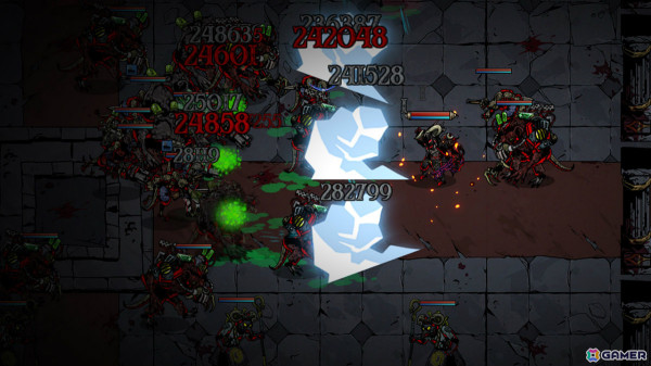 ローグライクSTG「ダウンフォール（Downfall）」ゲーム内財貨を収録したDLCパックが発売！1,000,000ゴールド＋1,000血石の無料パックもの画像