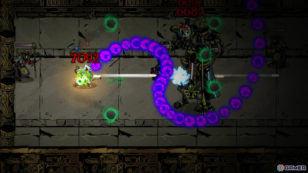 ローグライクSTG「ダウンフォール（Downfall）」ゲーム内財貨を収録したDLCパックが発売！1,000,000ゴールド＋1,000血石の無料パックもの画像