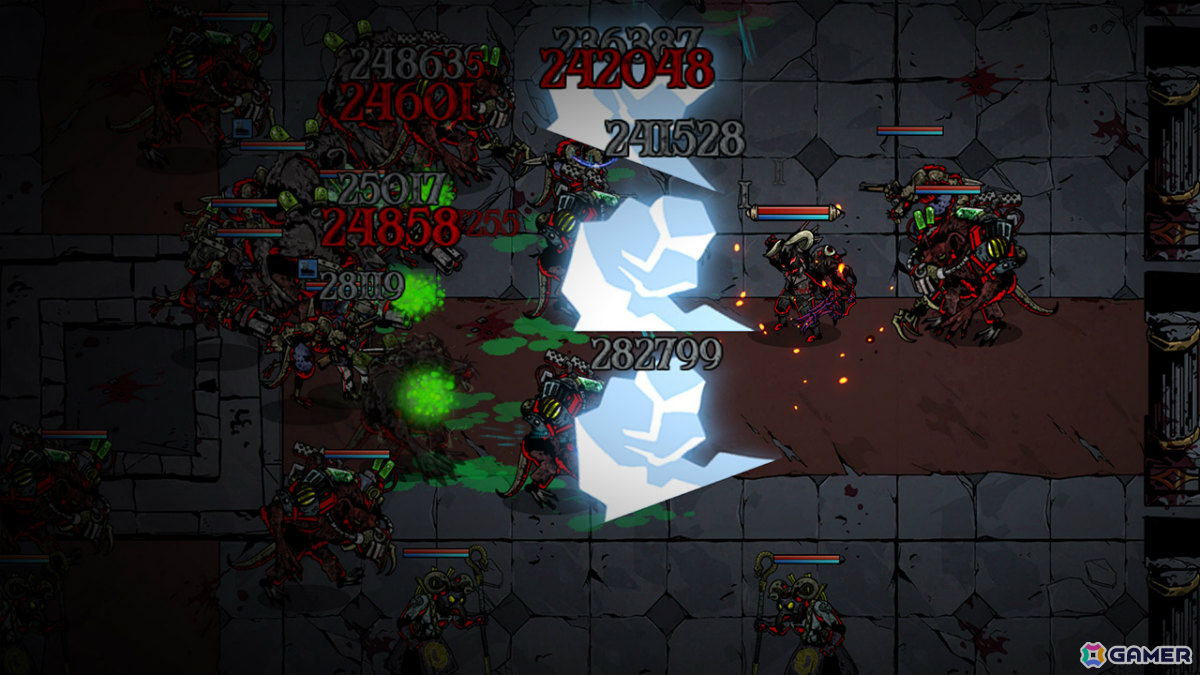 ローグライクSTG「ダウンフォール（Downfall）」ゲーム内財貨を収録したDLCパックが発売！1,000,000ゴールド＋1,000血石の無料パックもの画像3