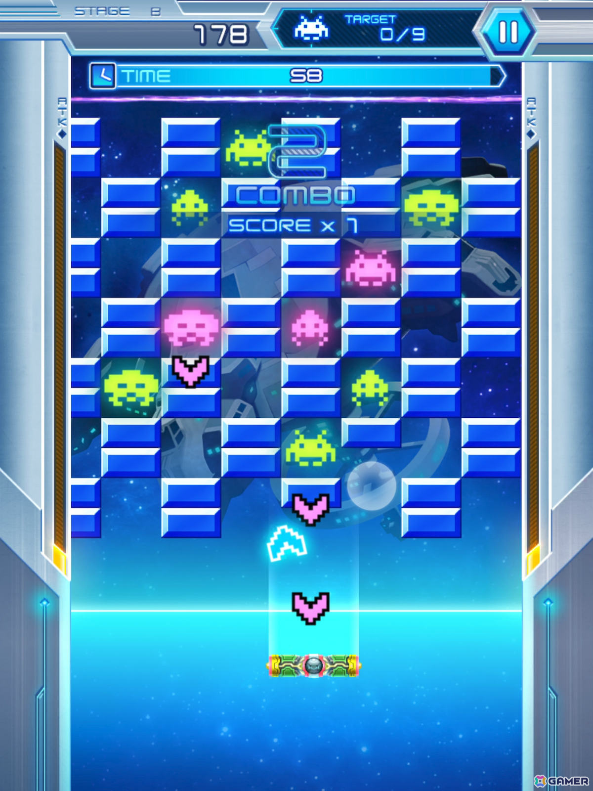 「アルカノイドvsインベーダー＋」がApple Arcadeで配信！「ダライアス」や「グルーヴコースター」などタイトーのゲームキャラがタイトルの垣根を越えて登場の画像2