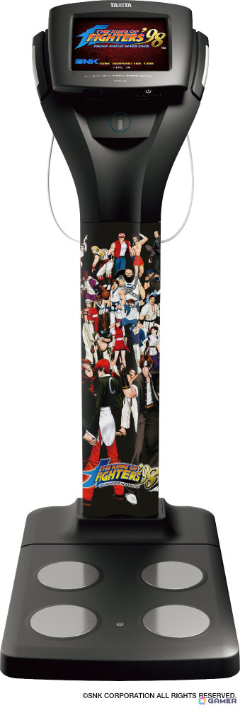 「KOF」シリーズ30周年を記念してSNK×タニタのコラボ商品が登場！「KOF '98」をプレイできる業務用体組成計に加え歩数計、温湿度計もラインナップの画像2