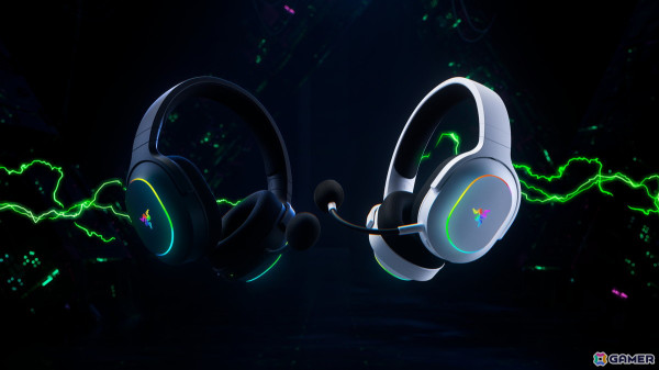Razer、軽量かつ鮮やかに光るワイヤレスヘッドセット「Razer Barracuda X Chroma」を2色展開で11月15日より販売！の画像1